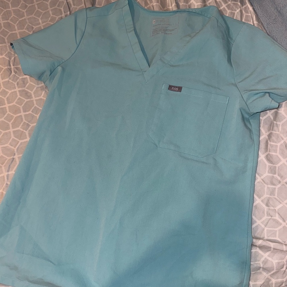 FIGS blue scrubs set